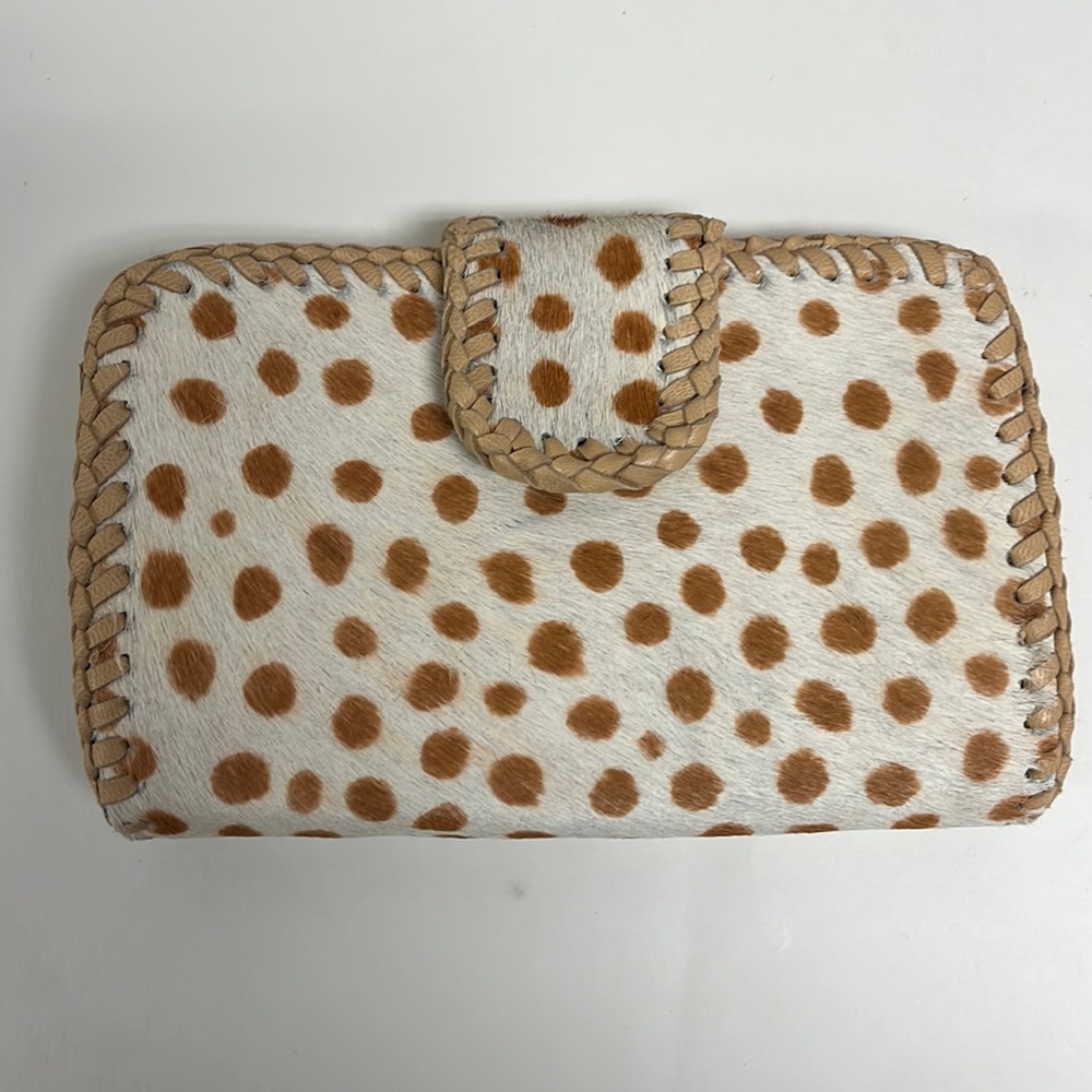 NWT Saudara Cowhide Wallet/Wristlet